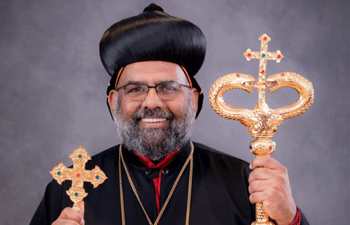 Portrait of H.G. Zachariah Mar Nicholovos Metropolitan, Metropolitan