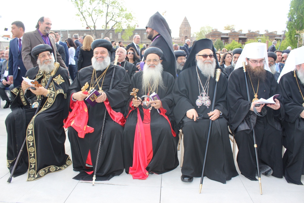 Service of Canonization of the Victims of Armenian Genocide, April 23, 2015