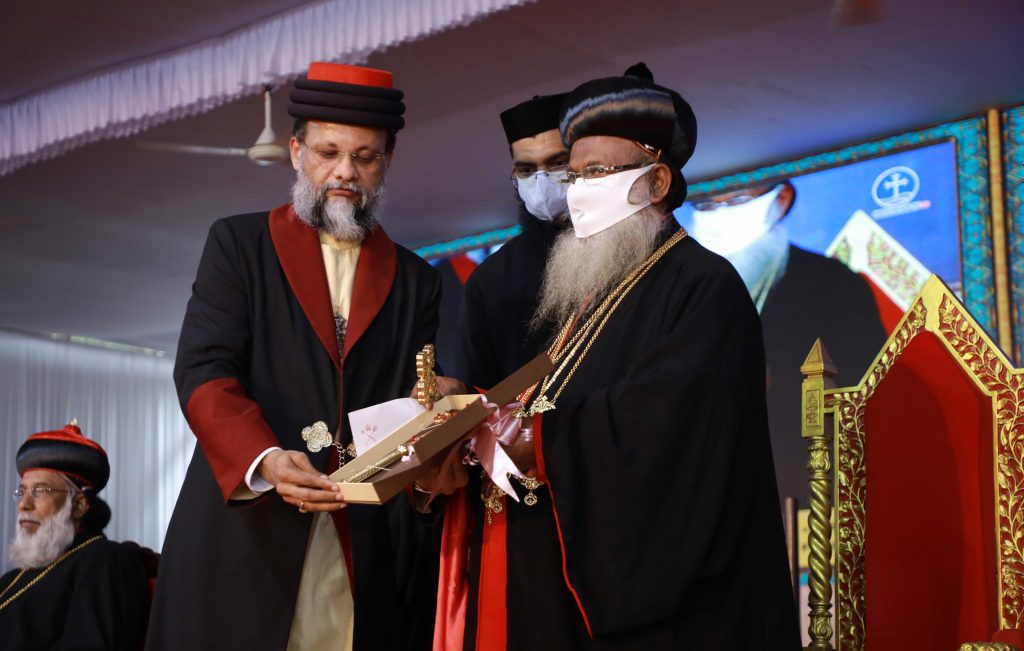 Reception to His Holiness Baselios Marthoma Mathews III