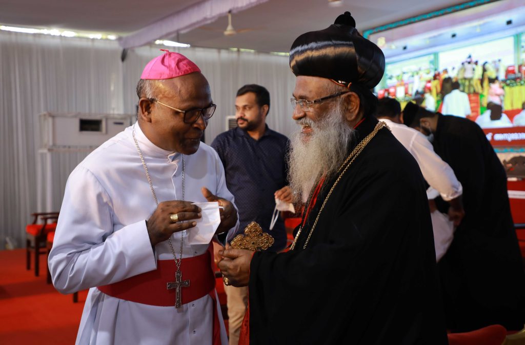 Reception to His Holiness Baselios Marthoma Mathews III