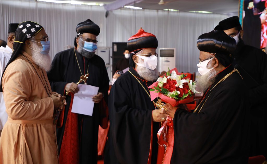 Reception to His Holiness Baselios Marthoma Mathews III