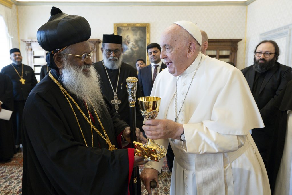 Vatican Visit of His Holiness Baselios Marthoma Paulose II, September 5, 2013