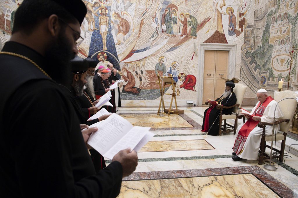 Vatican Visit of His Holiness Baselios Marthoma Paulose II, September 5, 2013